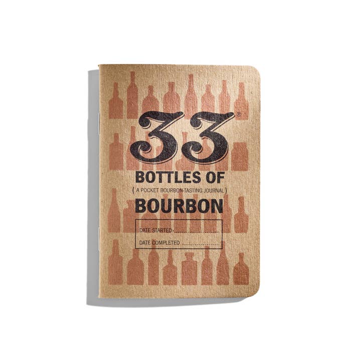 33 Books USA – Bourbon Tasting Journal – Pocket Size – Gift for Enthusiasts - Mood4whisky