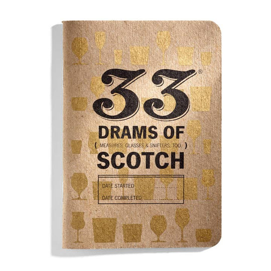 33 Books USA – Tasting Journal – Eco - Friendly Design – Pocket Size - Mood4whisky