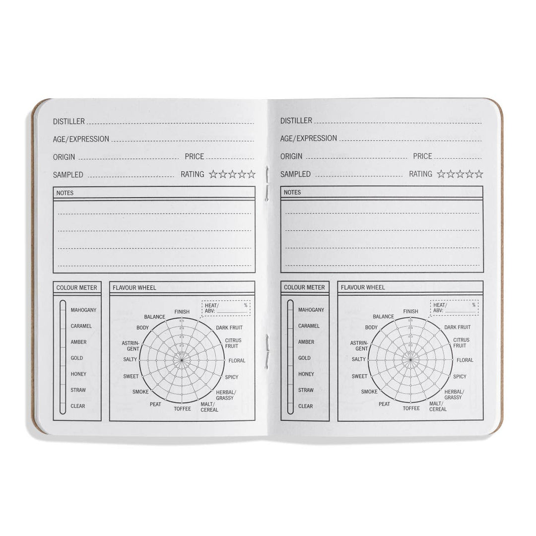 33 Books USA – Tasting Journal – Eco - Friendly Design – Pocket Size - Mood4whisky