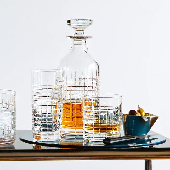 Cumbria Crystal – Tumbler – Lead Crystal – Boogie Woogie Design – 350 ml - Mood4whisky