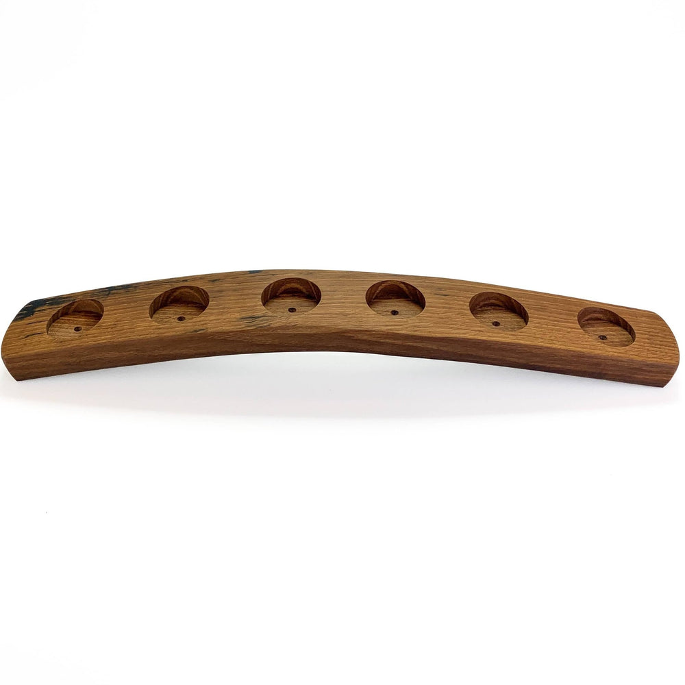 Darach – Glass Holder – Handmade – Old Whisky Barrels – Holds 6 Glasses - Mood4whisky