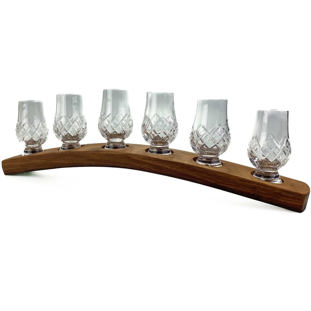 Darach – Glass Holder Set – Includes 6 Glencairn Glasses – Crystal - Mood4whisky