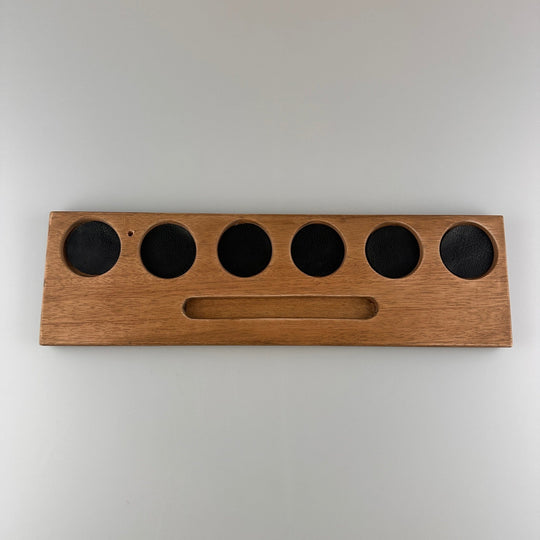 E.W.B. Belgium – Whisky Glass Holder – Handmade – Holds 6 Glasses - Mood4whisky