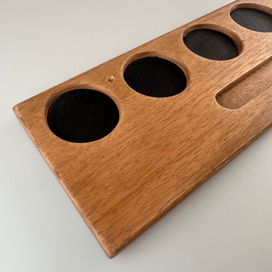 E.W.B. Belgium – Whisky Glass Holder – Handmade – Holds 6 Glasses - Mood4whisky