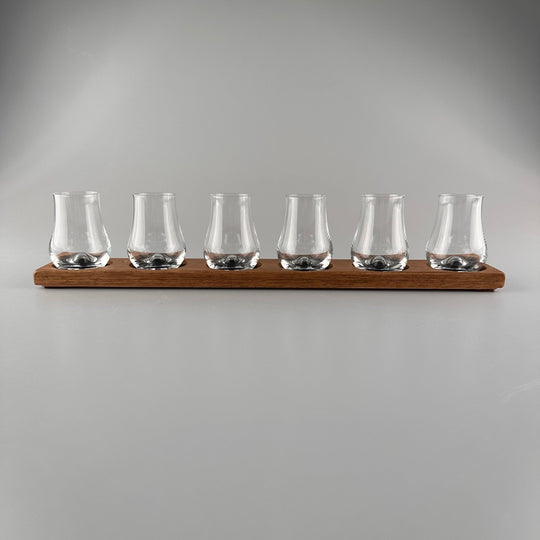 E.W.B. – Whisky Glass Holder – Handmade Oak – For Tastings - Mood4whisky