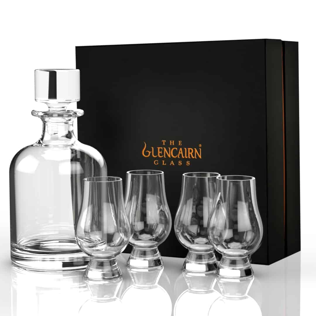 Glencairn – Decanter Gift Set – Lead - Free Crystal – 5 Pieces - Mood4whisky