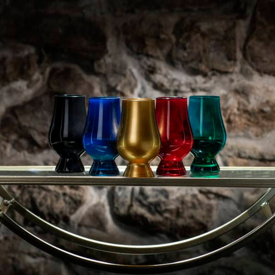 Glencairn – Whisky Blind Tasting Set – Colored Glasses – Set of 5 - Mood4whisky