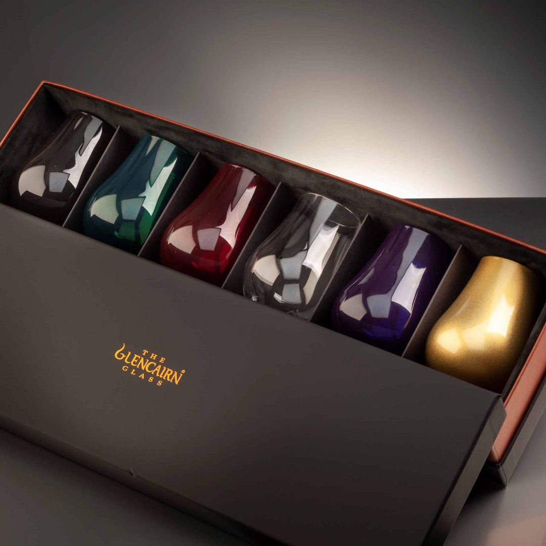 Glencairn – Whisky Blind Tasting Set – Colored Glasses – Set of 5 - Mood4whisky