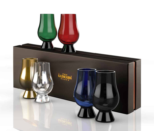 Glencairn – Whisky Blind Tasting Set – Colored Glasses – Set of 5 - Mood4whisky
