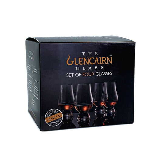 Glencairn – Whisky Gift Pack – Lead - Free Crystal – Set of 4 - Mood4whisky
