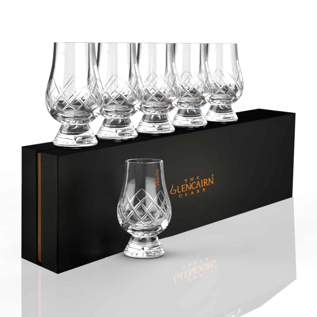 Glencairn – Whisky Glass – Lead Crystal – Set of 6 – Gift Box - Mood4whisky