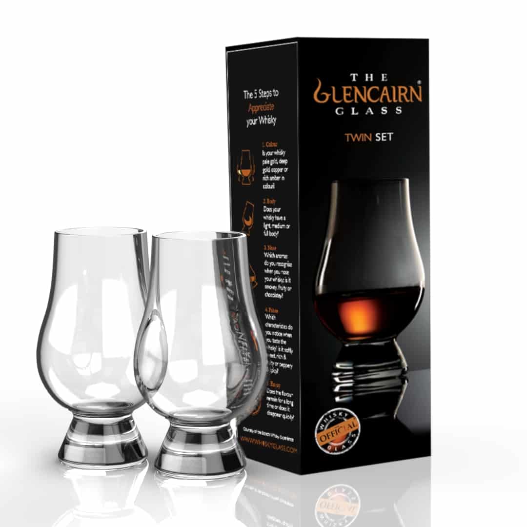 Glencairn – Whisky Glass – Lead - Free Crystal – Twin Pack – 200 ml - Mood4whisky