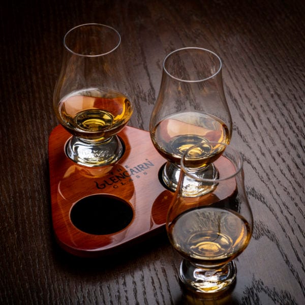 Glencairn – Whisky Tasting Set – Oak Tray – Set of 3 Glasses - Mood4whisky