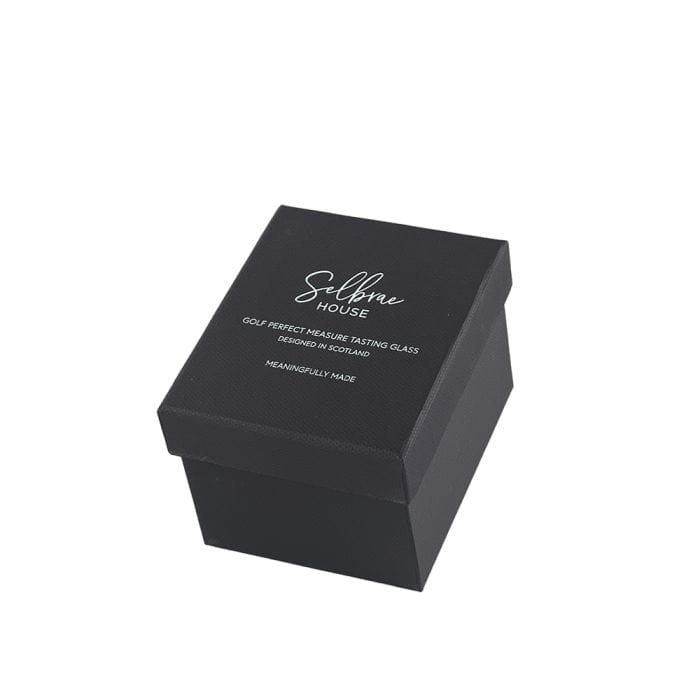 Just Slate Company – Whisky Tasting Glass – Engraved – Golf Design - Mood4whisky