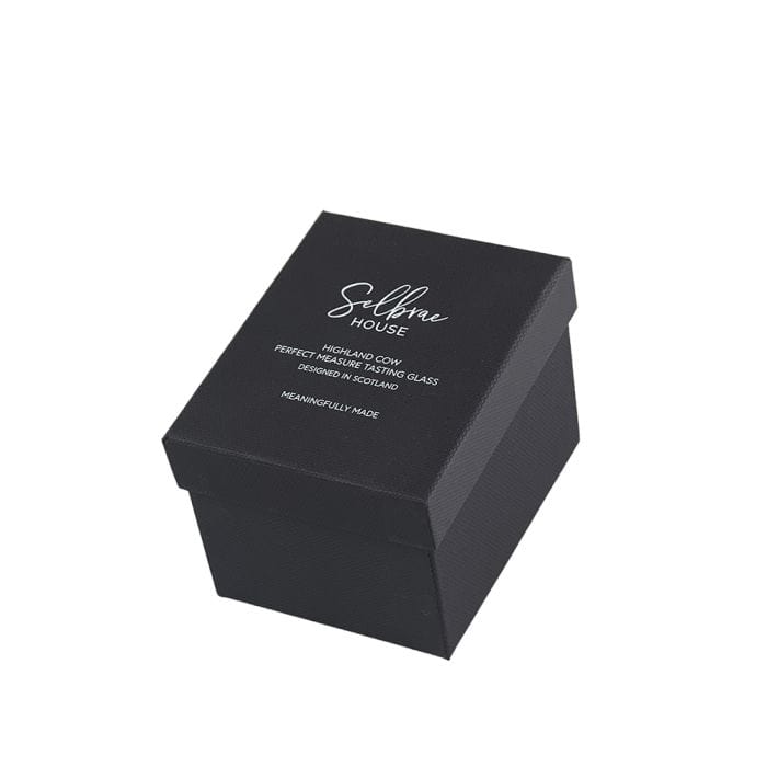 Just Slate Company – Whisky Tasting Glass – Engraved Highland Cow - Mood4whisky