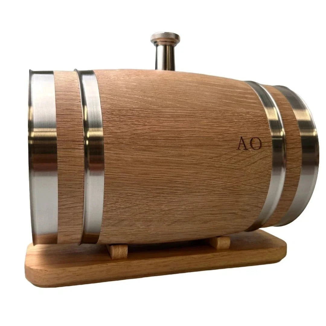 American Oak Cask Classic 3 L – Exquisiet mini-whiskyvat met glazen vensters – afbeelding 6