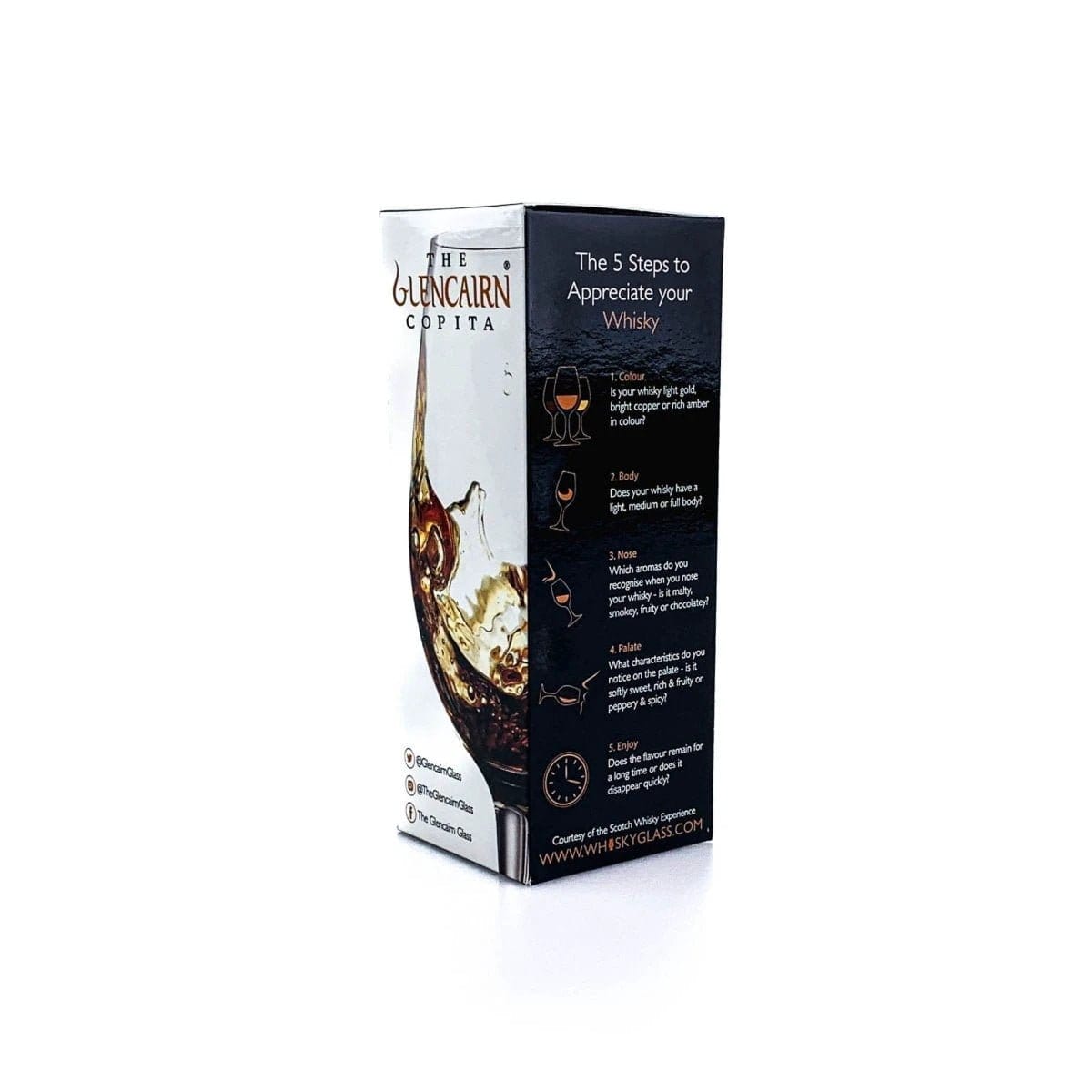 Copita whiskyglas – Glencairn Crystal Scotland – afbeelding 3