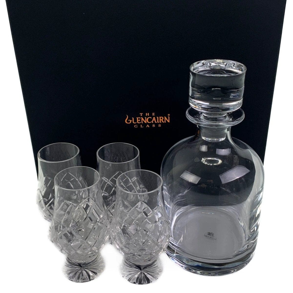 Geschenkset karaf Iona en 4 Cut-whiskyglazen – Geschenkverpakking – Loodkristal – Glencairn Crystal Scotland – afbeelding 2