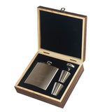 Flachmann Jagd – Luxus-Set – Edelstahl – Graviert – Selbraehouse Scotland