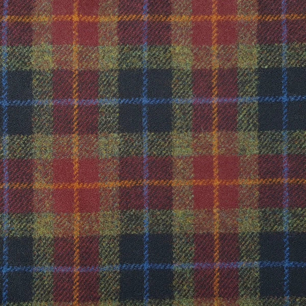 Flachmann Rostbraun – Luxus-Set – Harris Tweed – Glen Appin of Scotland – Bild 2