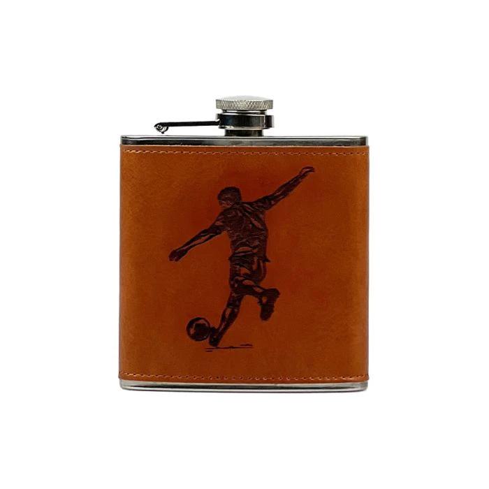 Flasque football – Cuir – Selbraehouse Scotland