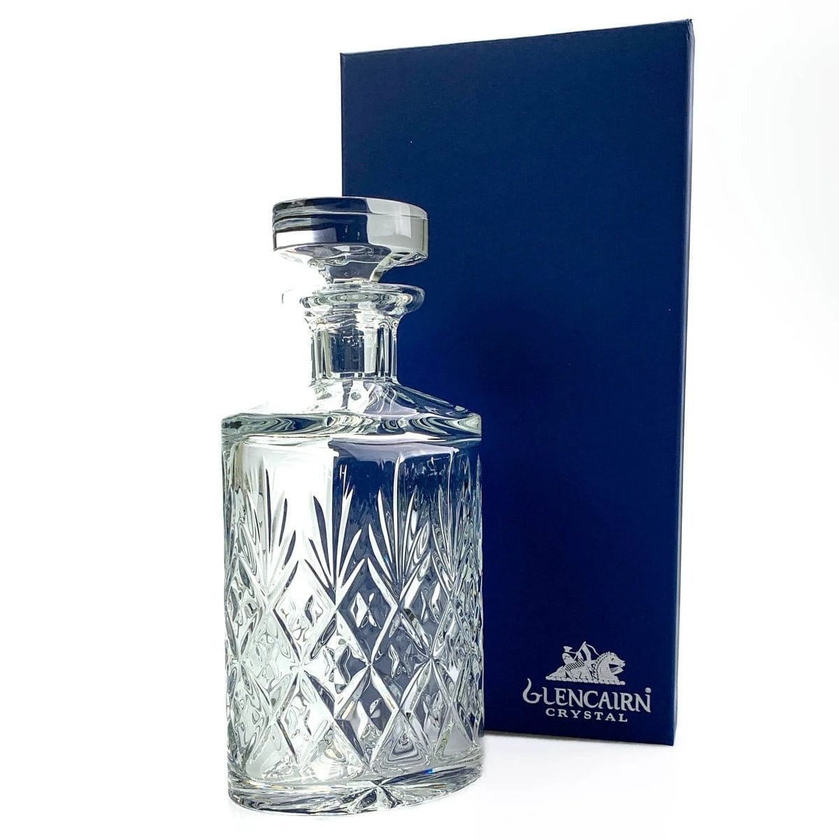 Karaf SKYE OVAL – Loodkristal – 750 ml – Geschenkverpakking – Glencairn Crystal Scotland – afbeelding 4