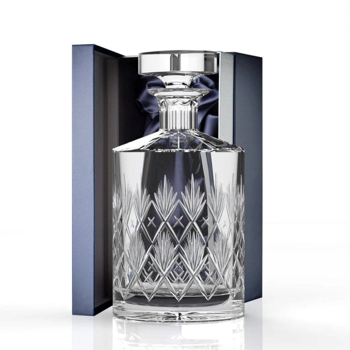 Karaf SKYE OVAL – Loodkristal – 750 ml – Geschenkverpakking – Glencairn Crystal Scotland