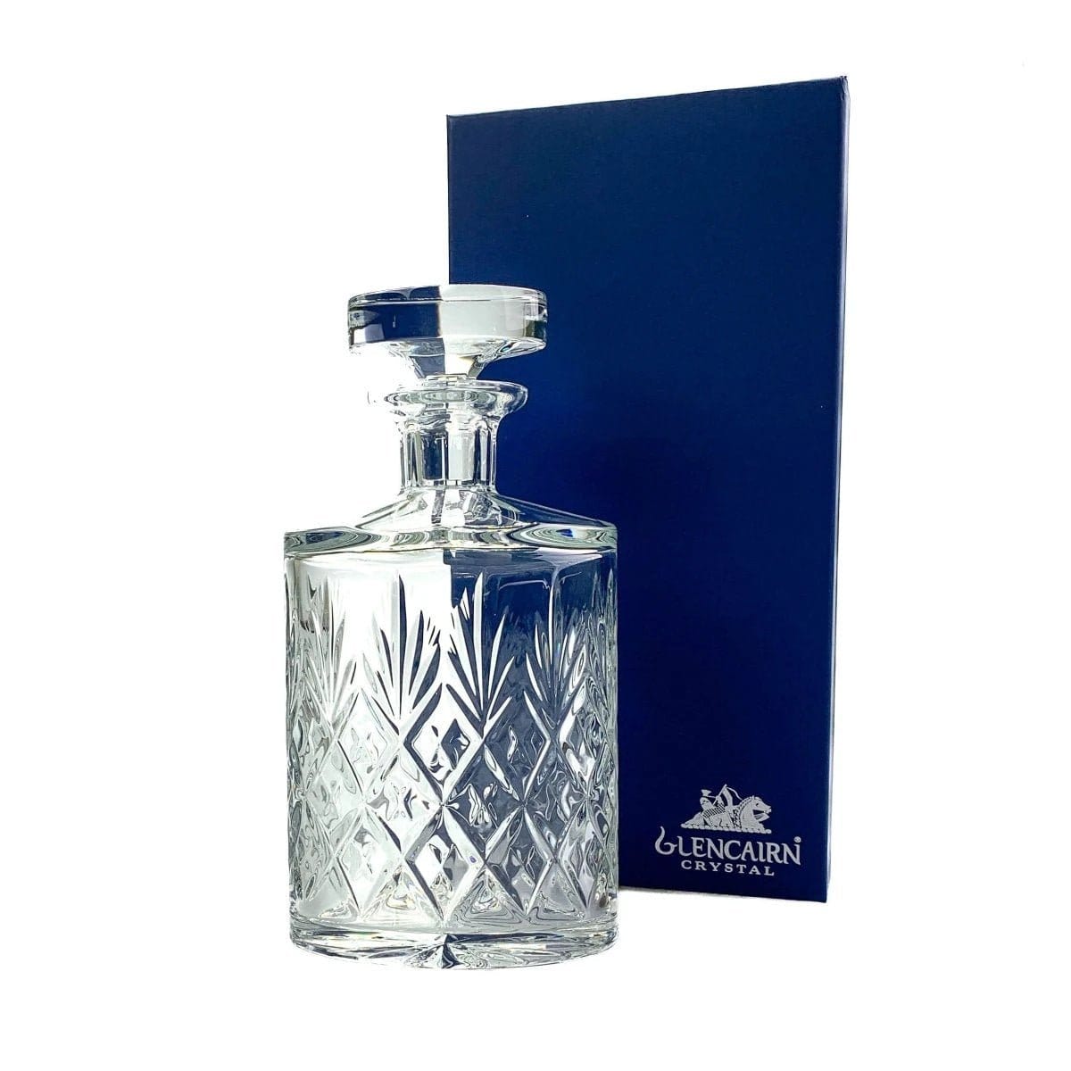 Karaf SKYE OVAL – Loodkristal – 750 ml – Geschenkverpakking – Glencairn Crystal Scotland – afbeelding 3
