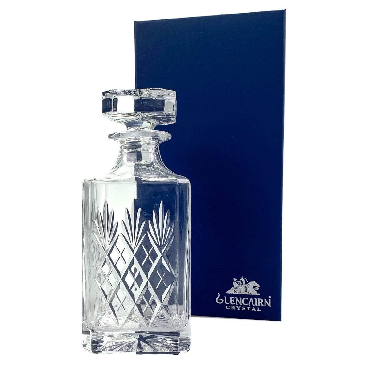Karaffe SKYE SQUARE – Bleikristall – 750 ml – Geschenkverpackung – Glencairn Crystal Scotland – Bild 3