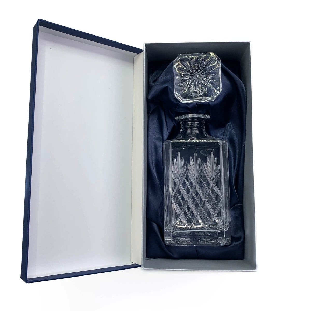 Karaffe SKYE SQUARE – Bleikristall – 750 ml – Geschenkverpackung – Glencairn Crystal Scotland – Bild 4