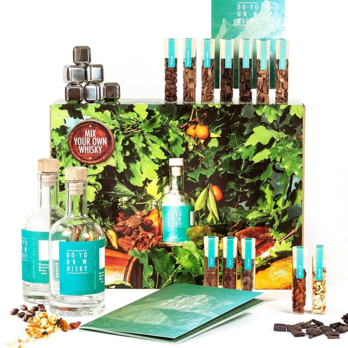 Develop your own whisky – Extended Gift Set – Craftly