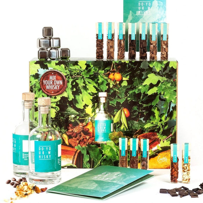 Ontwikkel je eigen whisky – Uitgebreide Cadeauset – Craftly