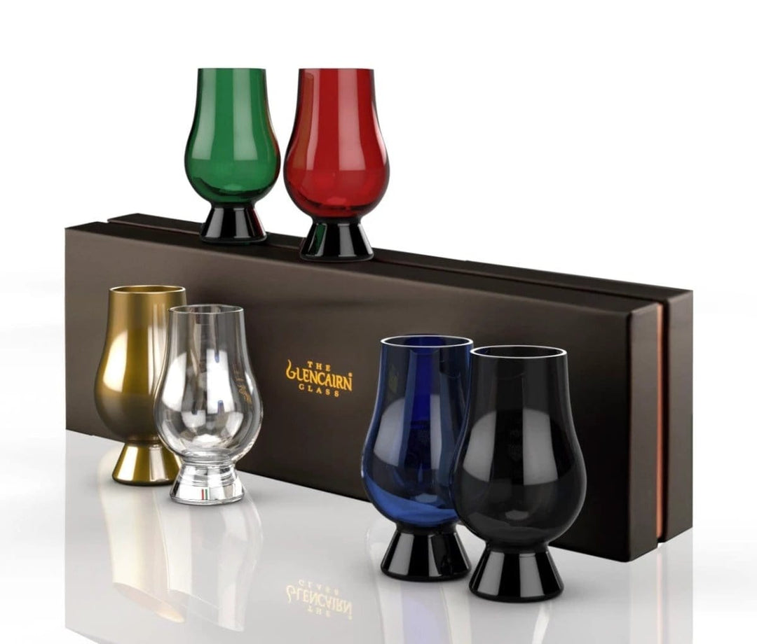 Proeverijset blind proeven – 6 whiskyglazen – Glencairn Crystal Scotland