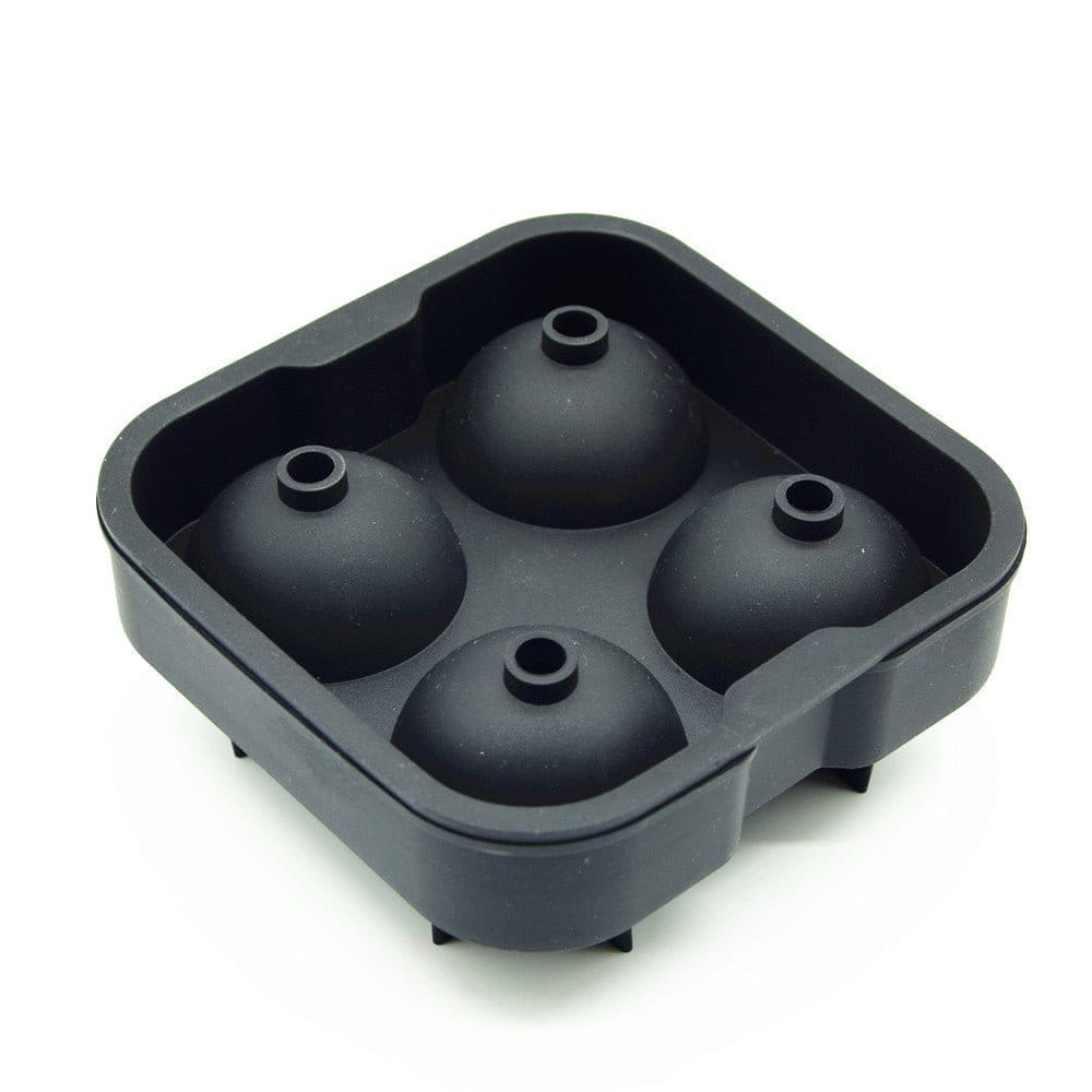 Moule à boules de glace en silicone – 4 boules de glace 4 cm – Mood4Whisky