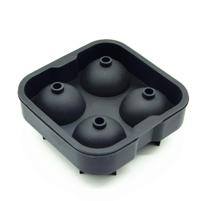 Eiskugelform aus Silikon – 4 Eiskugeln 4 cm – Mood4Whisky
