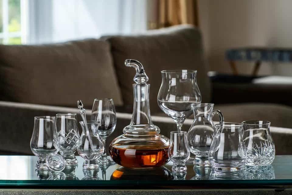Carafe à eau en coffret cadeau – Glencairn Crystal Scotland – image 3