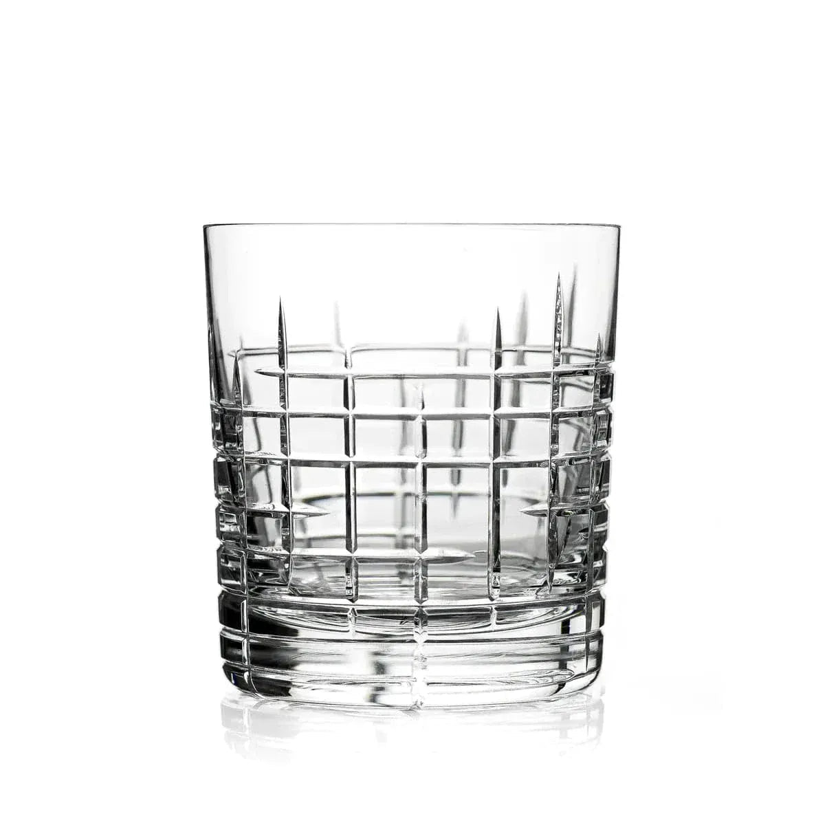 Whiskyglas Boogie Woogie – Double Old Tumbler – Handgefertigt – Bleikristall – Cumbria Crystal England