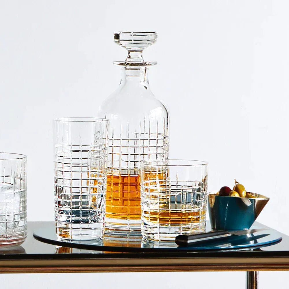 Whiskyglas Boogie Woogie – Double Old Tumbler – Handgefertigt – Bleikristall – Cumbria Crystal England – Bild 2