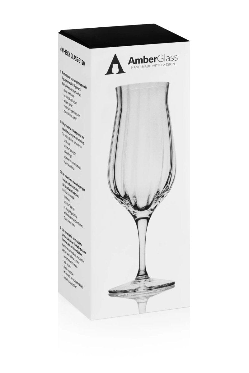 Whiskyglas G120 – 150 ml – handgefertigt – Amber Glass – Bild 2