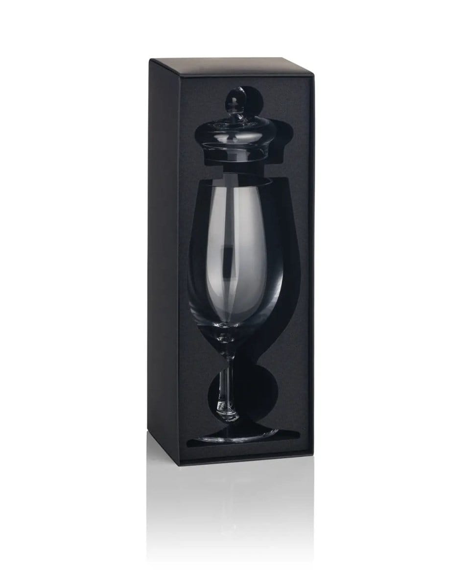 Verre à whisky G200 avec couvercle – 130 ml – fait main – Amber Glass – image 5