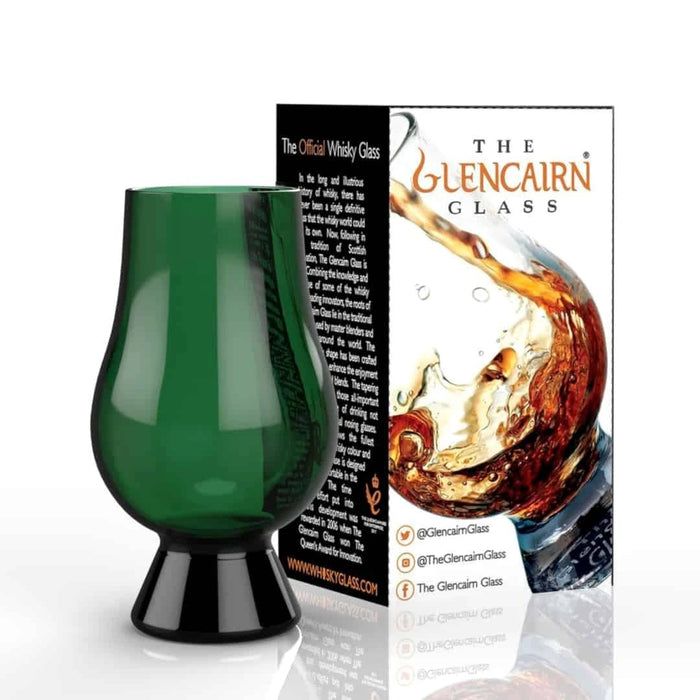 Whiskyglas Grün – Blindverkostung – Glencairn Crystal Scotland