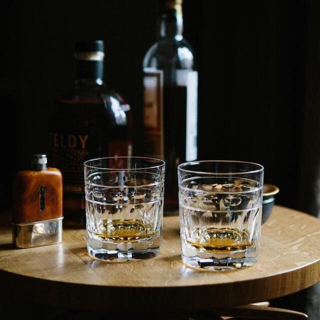 Whiskyglas Helvellyn – Double Old Tumbler – Handgefertigt – Bleikristall – Cumbria Crystal England – Bild 2