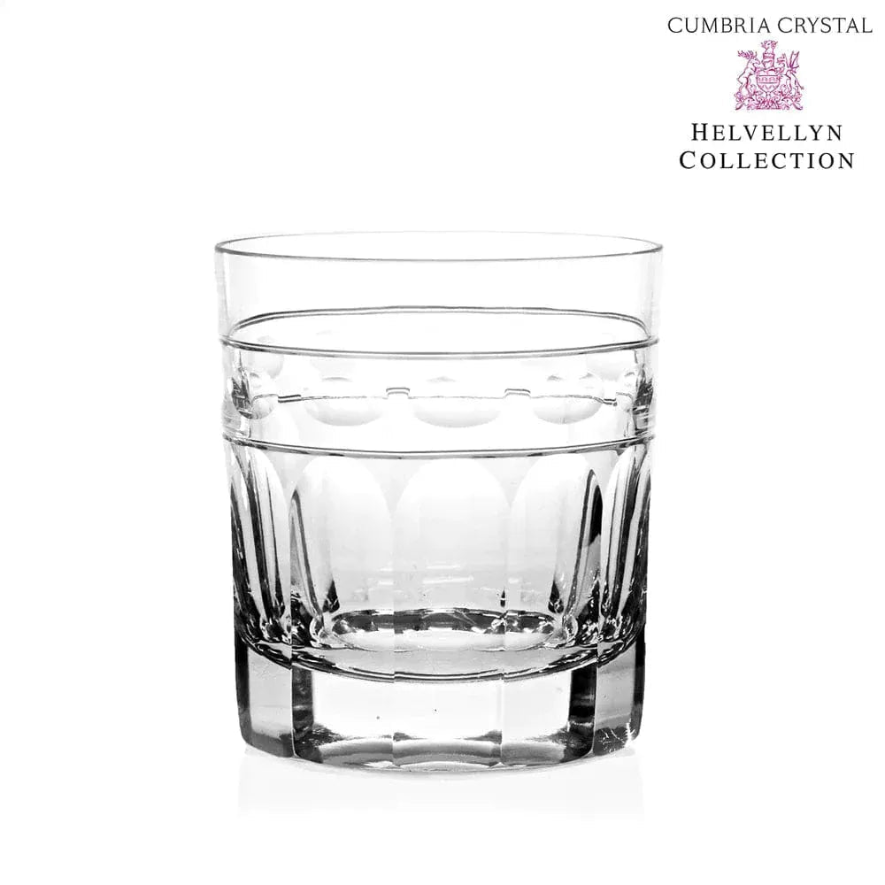 Whiskyglas Helvellyn – Double Old Tumbler – Handgemaakt – Loodkristal – Cumbria Crystal England