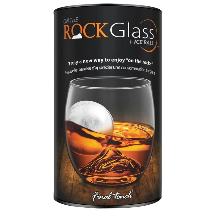Whiskyglas Rock met ijsblokjesvorm – 236 ml – Final Touch