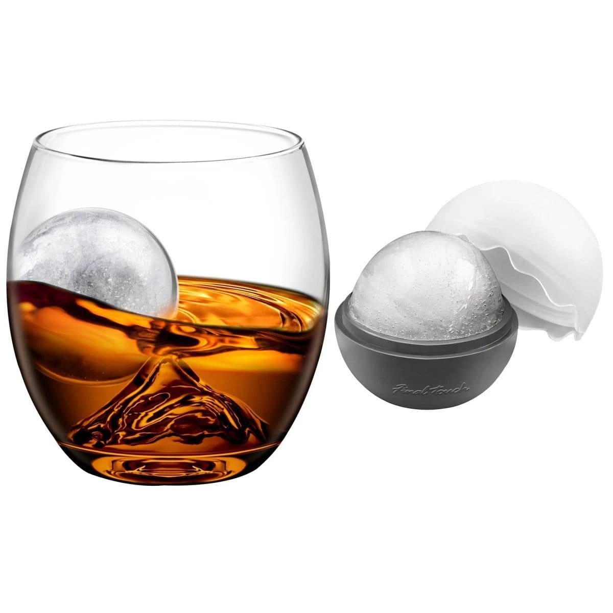 Whiskyglas Rock mit Eiswürfelform – 236 ml – Final Touch – Bild 4
