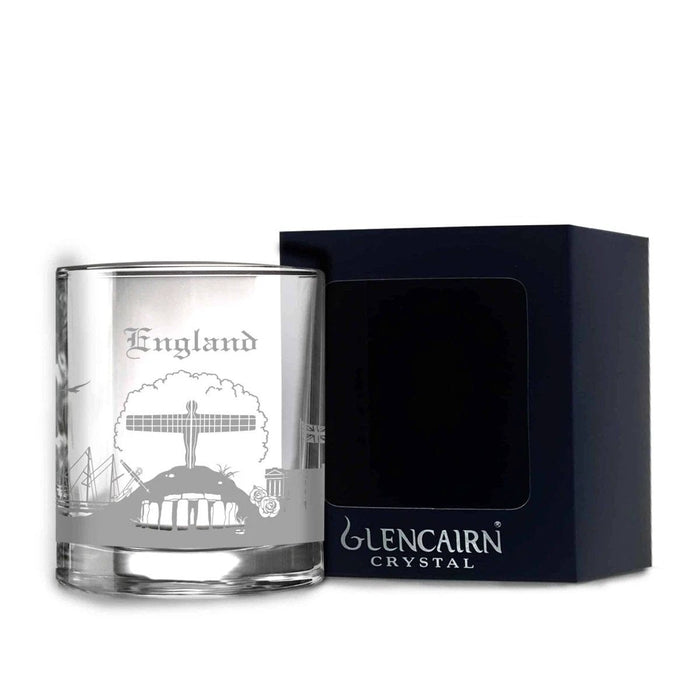 Whiskyglas Skyline Engeland – Gegraveerd – Glencairn Crystal Scotland