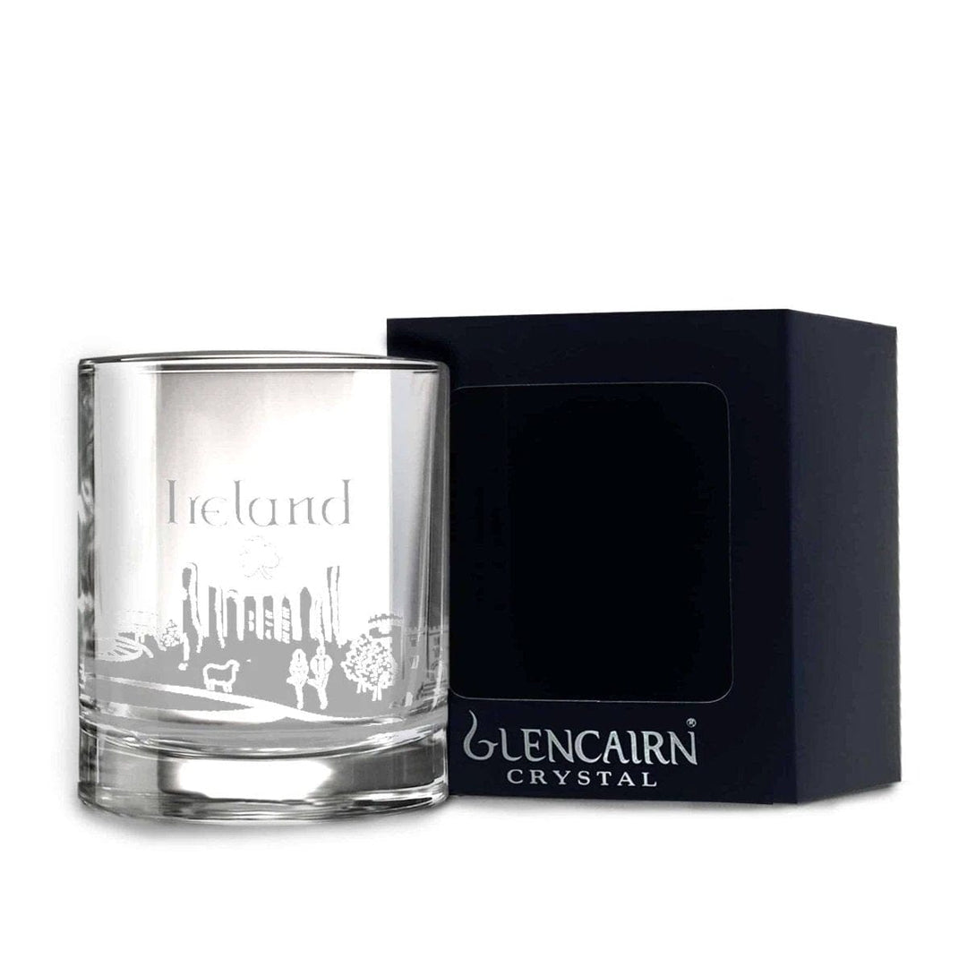 Whisky glass Skyline Ireland – Engraved – Glencairn Crystal Scotland