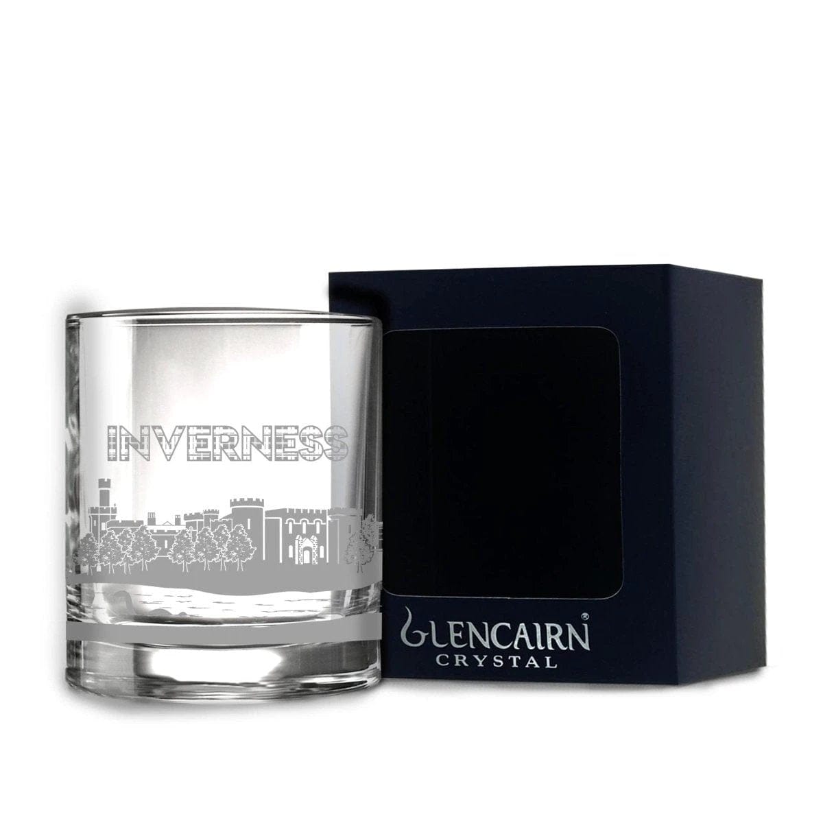 Whisky glass Skyline Inverness – Engraved – Glencairn Crystal Scotland