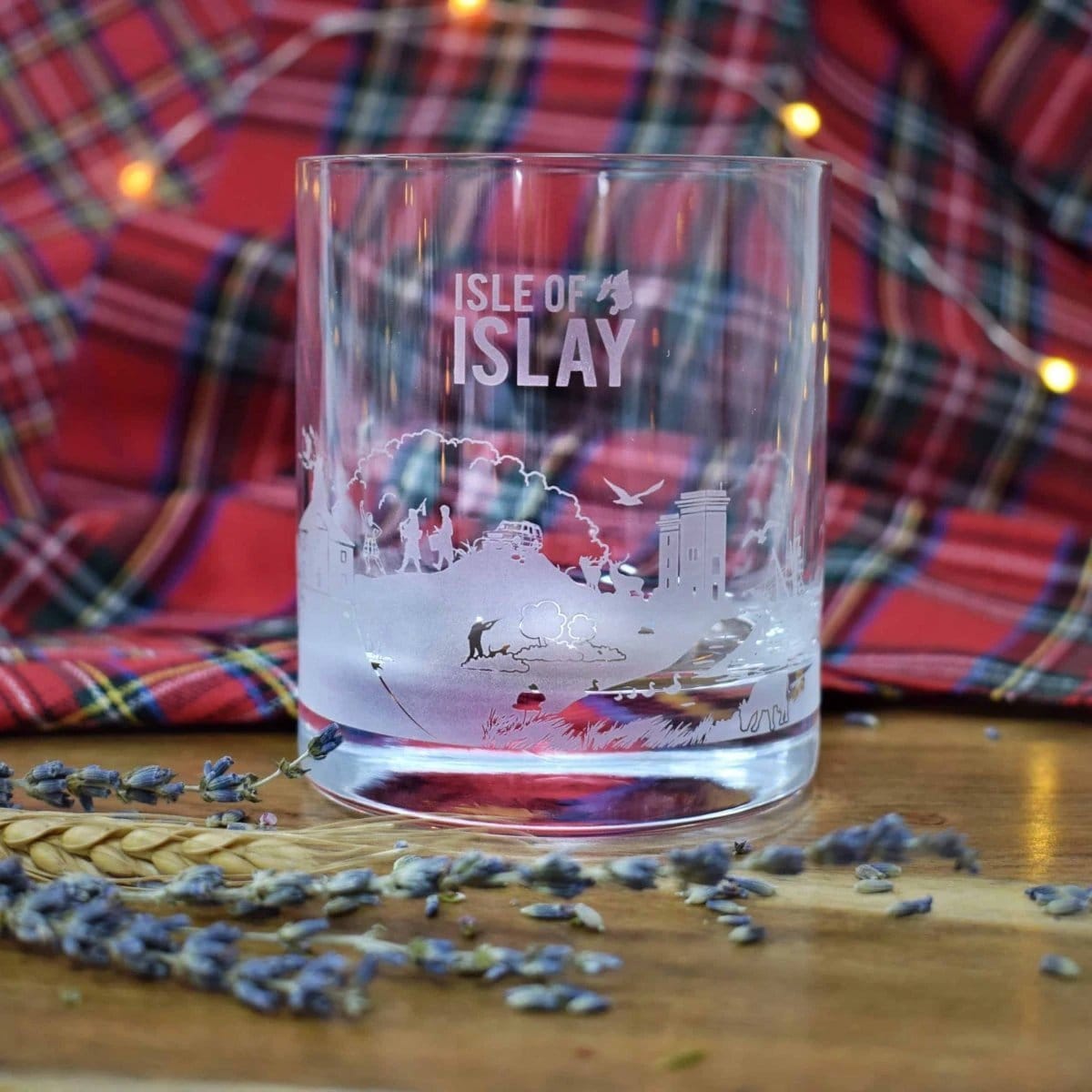 Verre à whisky Skyline Isle of Islay – Gravé – Glencairn Crystal Scotland – image 2