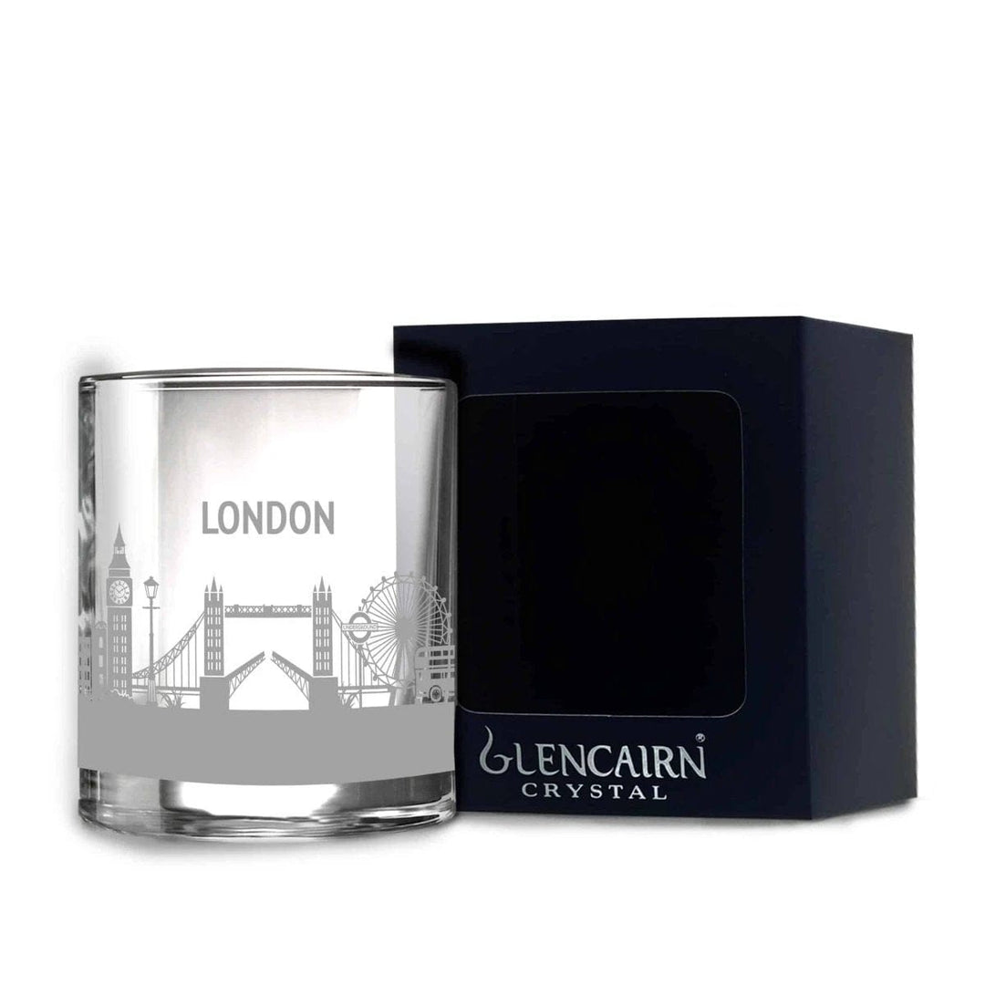 Whisky glass Skyline London – Engraved – Glencairn Crystal Scotland